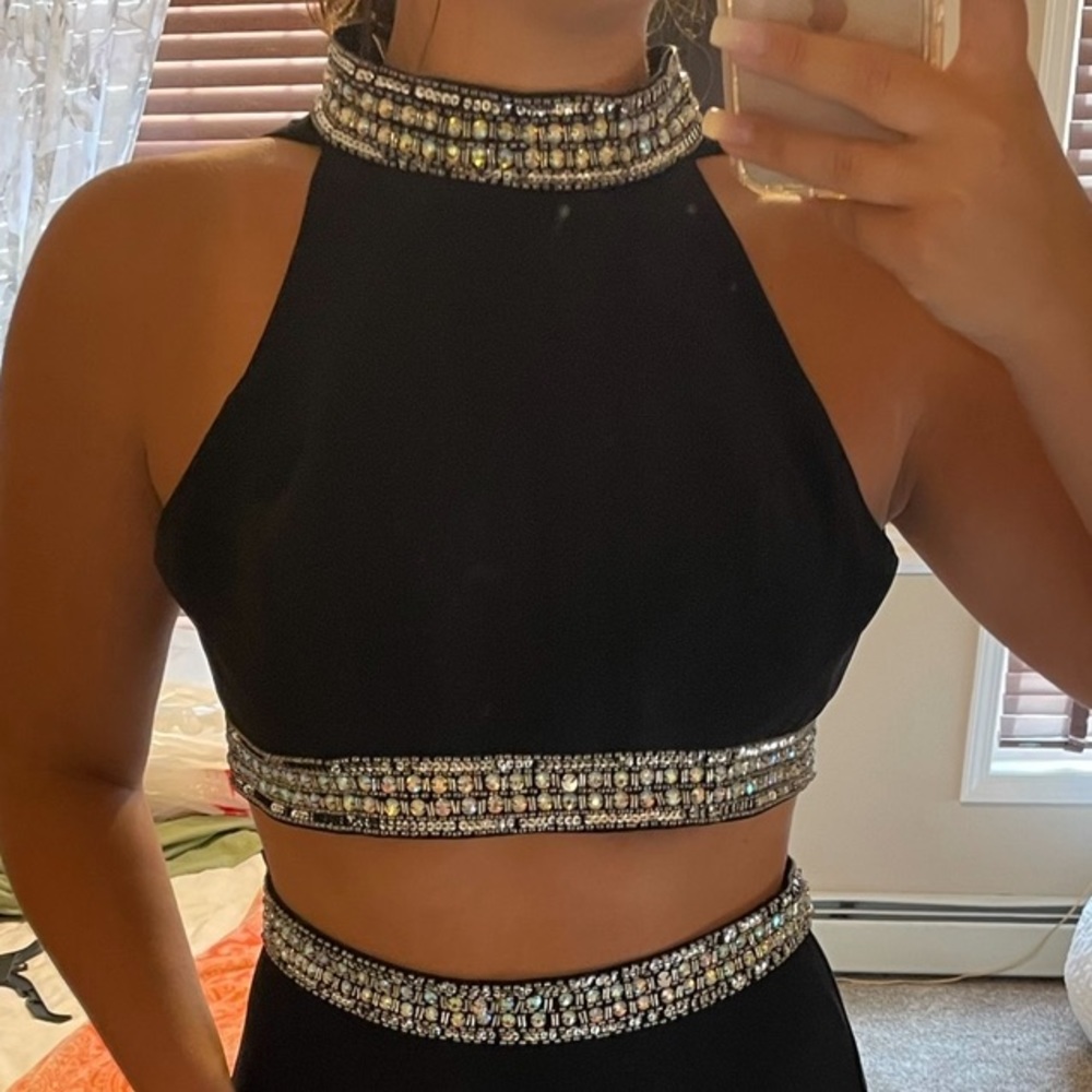 Two Piece Prom Dress
